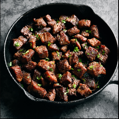 Garlic Balsamic Steak Bites