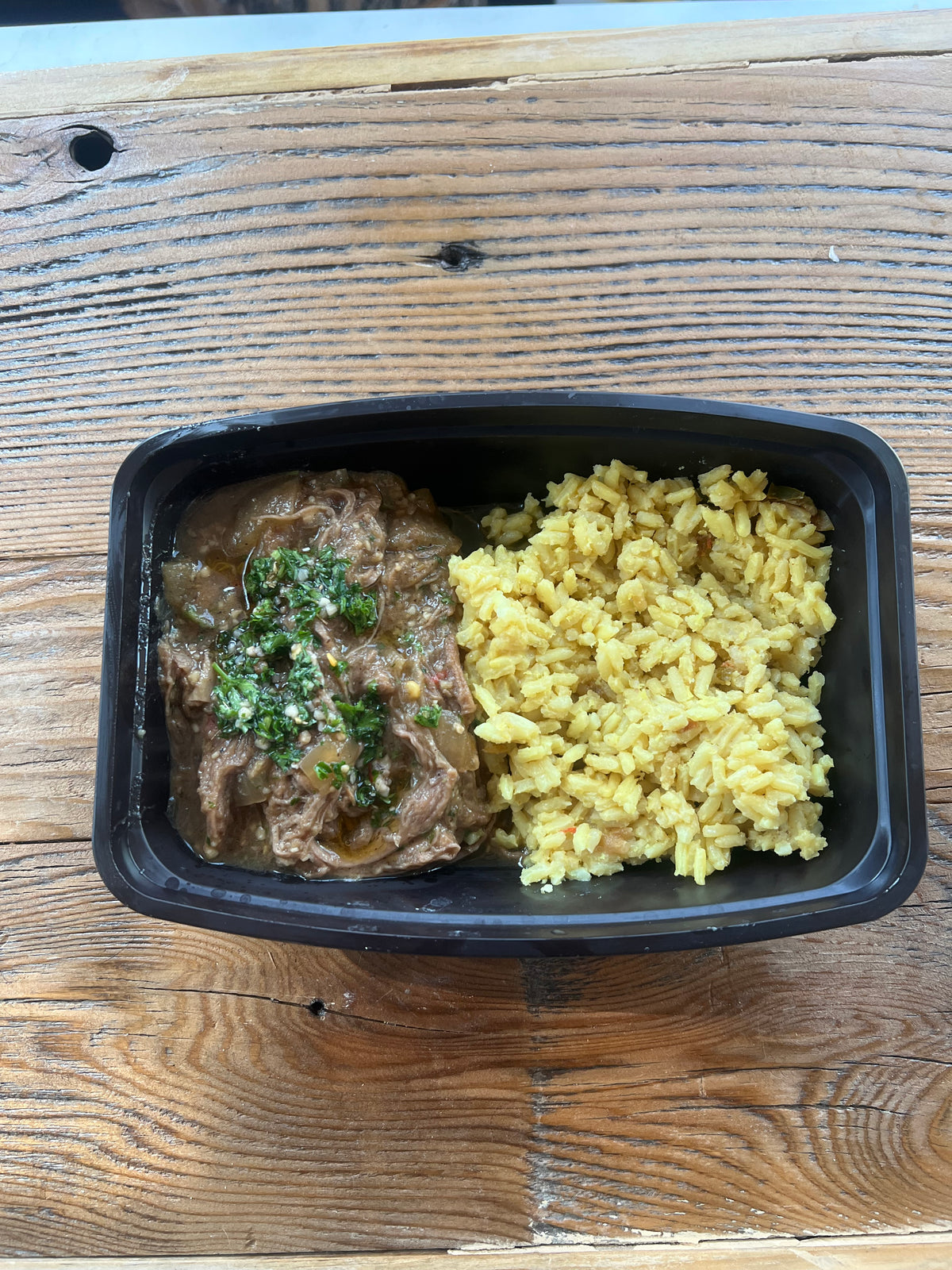 Chimichurri Steak with Rice Bowl